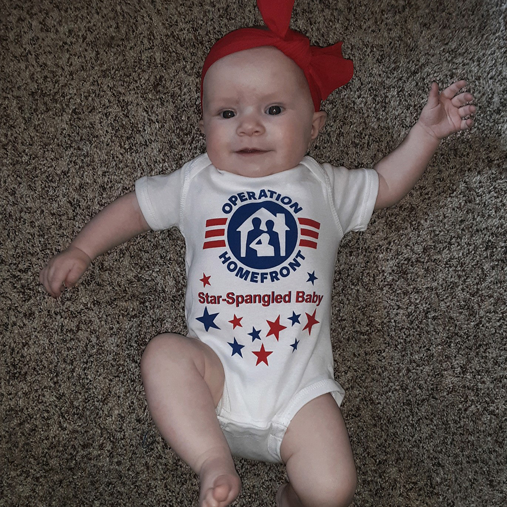 Military Family Grateful For Star Spangled Babies Operation Homefront