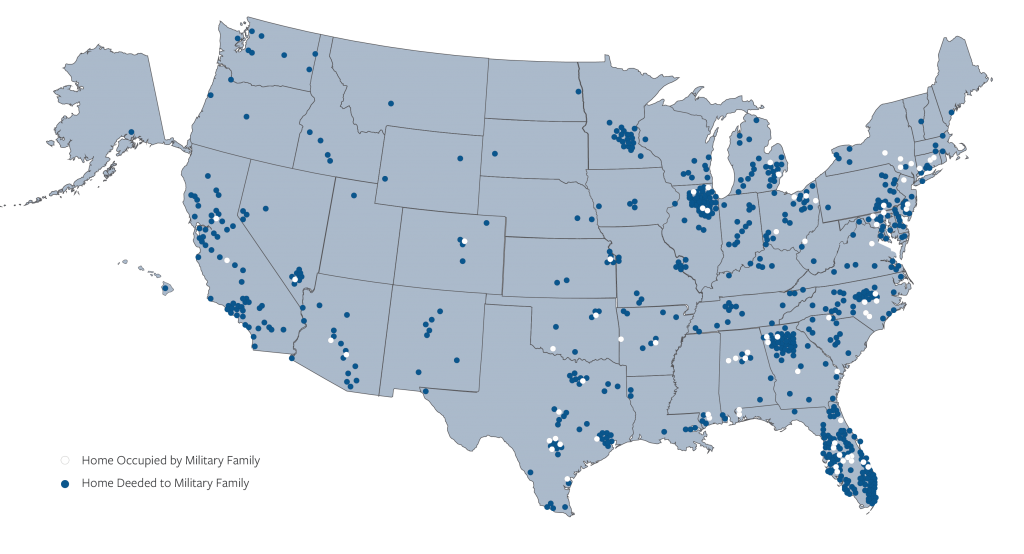 Permanent Homes for Veterans (PHV) Properties since 2012