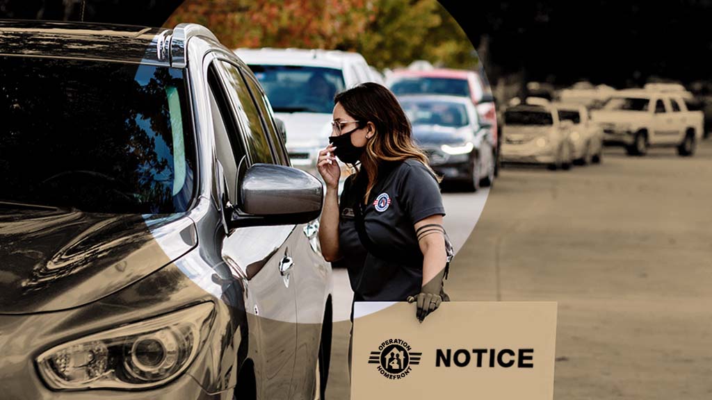 Back-to-School Brigade drive-thru event