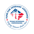 Texas Veterans Commission fund logo.