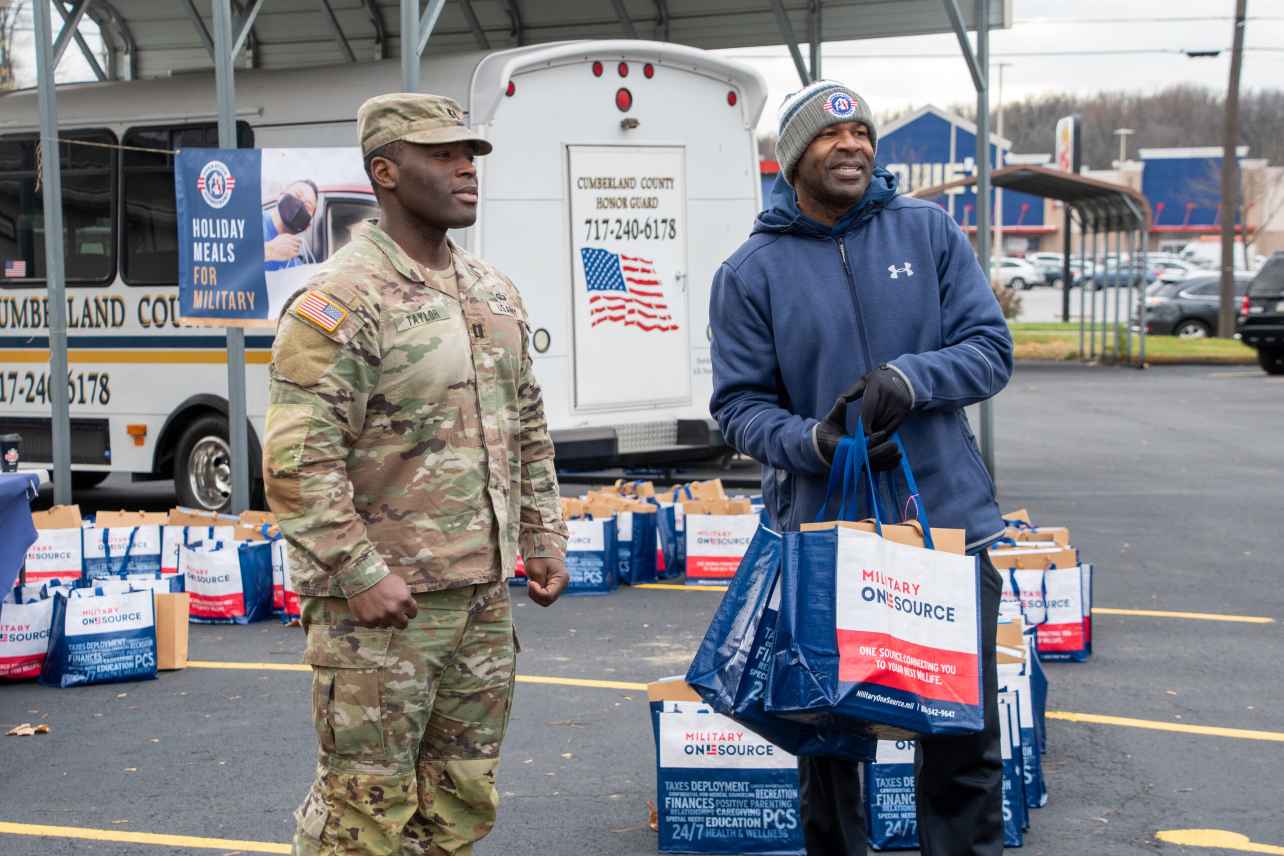 holiday meals for military event