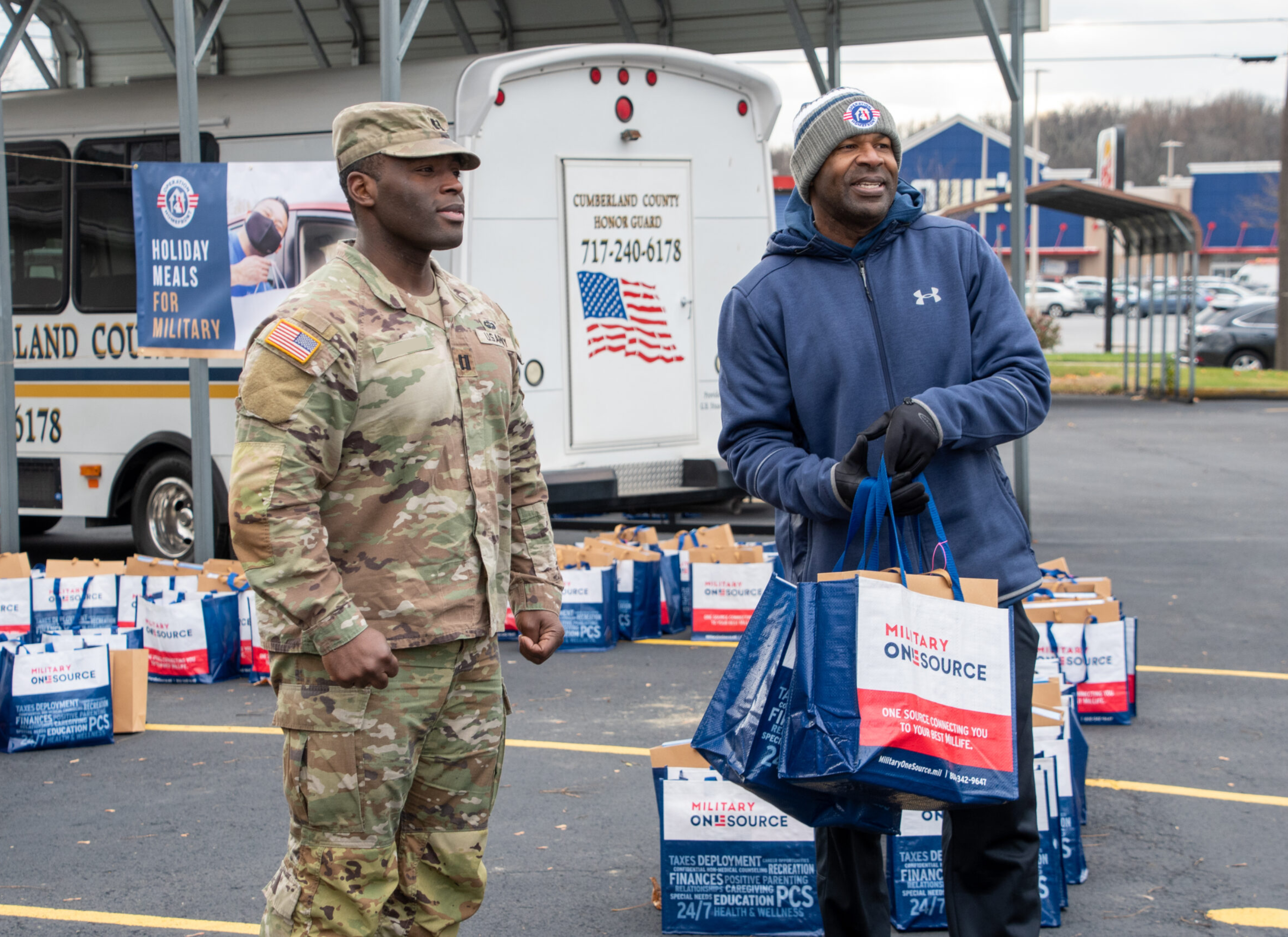 holiday meals for military event