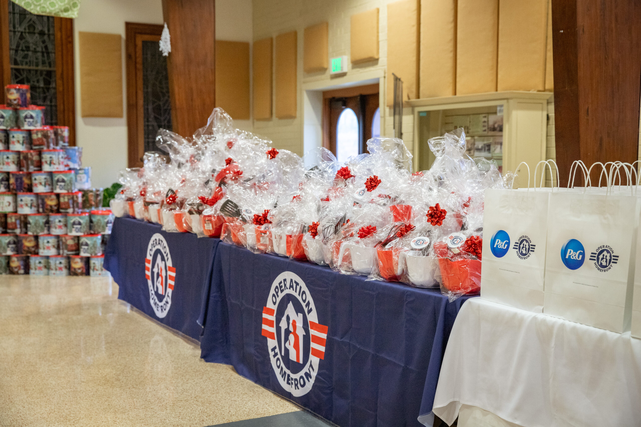 holiday meals for military event