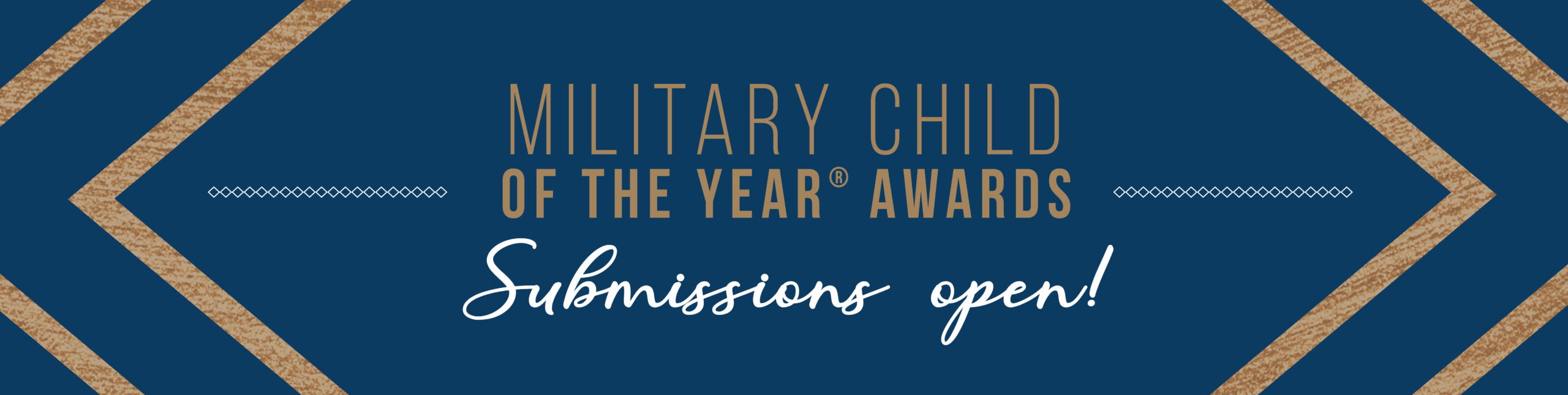 military child of the year submissions open