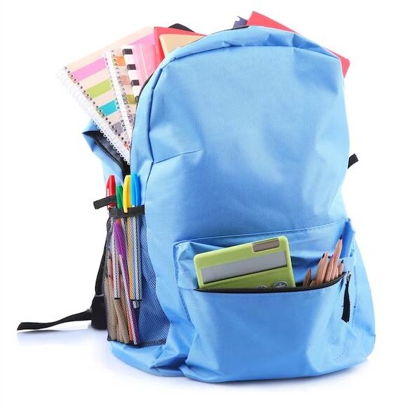 stuffed backpack